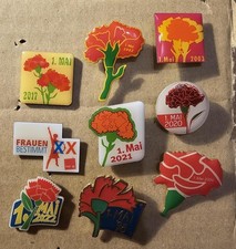 Pins 9x Gewerkschaft IG Metall