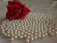 500 Perlen creme  champagner