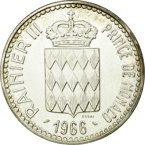 Münze monaco 10 francs - monaco,,
