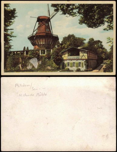 Ansichtskarte potsdam - ansichtskarte,