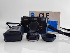 Minolta CLE + M-Rokkor 40mm f/2 - Kult-Messsucherkamera, Leica-M System