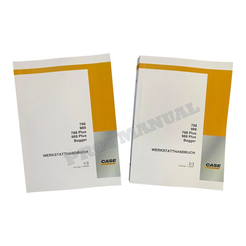 Case 788 988 - , bagger