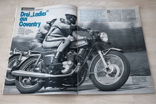 Motorrad 1973 triumph - triumph, tiger