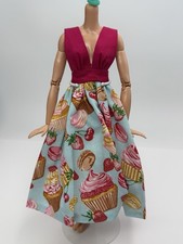 Barbie Kleid im Cupcakes Style