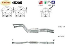 ✅ Katalysator BMW 3er (E36) M3, 3.0, 210/217kW, Euro 2