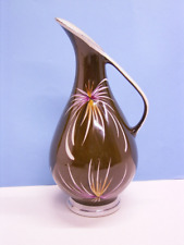1950er JAHRE VASE "SCHWANGERE LUISE" SPECHTSBRUNN: HANDGEMALT