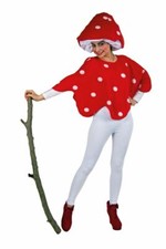Fliegen Pilz Fliegenschwamm Überwurf und Hut Pilzkostüm Märchen
