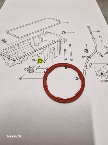 Original bmw elring dichtring - original,
