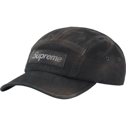 Supreme overdyed camp cap - overdyed,