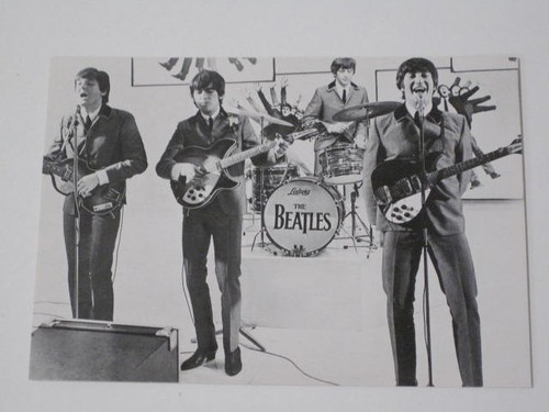 Postkarte the beatles in - beatles,