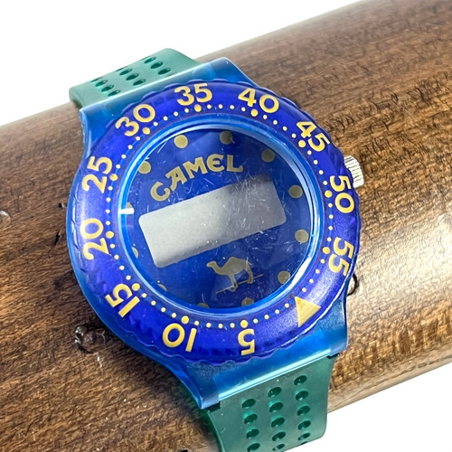 Untested camel watch blue - watch,