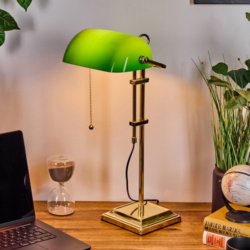 Bankerlampe - , &