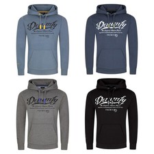 DENIMFY Hoodie Herren Regular Fit DFArno Kapuzenpullover Pullover Print