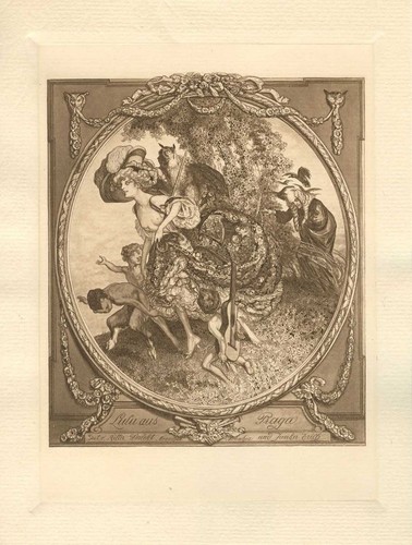 Exlibris bayros lulu aus - exlibris,