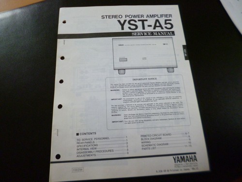 Original service manual - service,