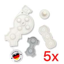 5x Gummi Pads Tastengummis Buttons Tasten Knöpfe für Nintendo Wii Controller