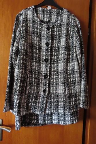 Boucle kostüm mit knielangem - mit,