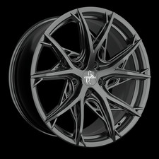 19 Zoll KESKIN KT24 5x108 ET40 Alufelgen BLACK PAINTED