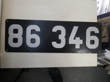 Schild Lokschild  DB DRG 86