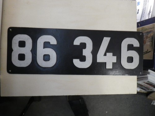 Schild lokschild drg 86 - , db