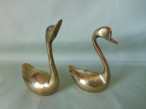 Schwäne messing schwan - messing,