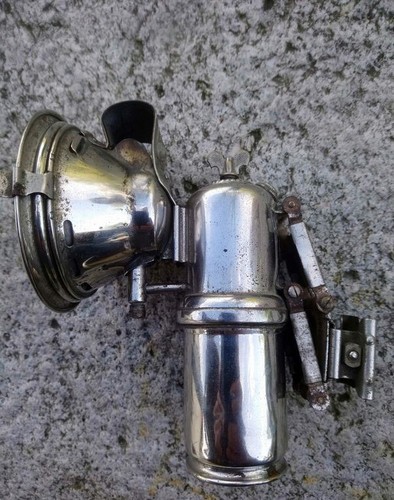 Alte hartmetalllampe herm - alte,
