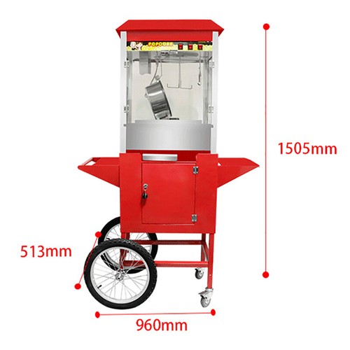 Große profi popcornmaker - große,