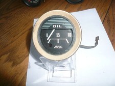 Vintage Oil Pressure Gauge