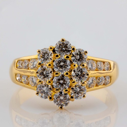 Ring 750 18k gelbgold - 750/18k,