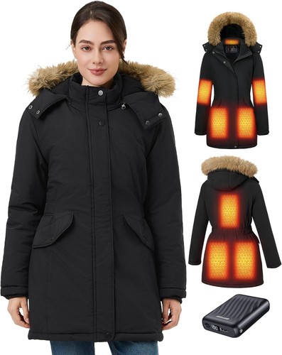 Beheizbare jacke damen - jacke,