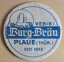 DDR Bierdeckel - Putlitz - Bergbrauerei Putlitz KG.