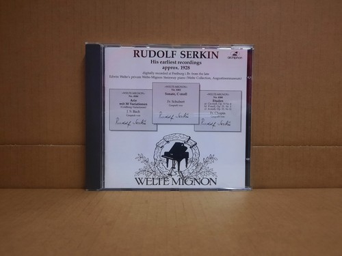 Rudolf serkin welte mignon - on,