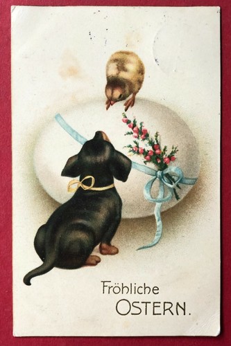Glückwunsch ostern 1914 - glückwunsch,