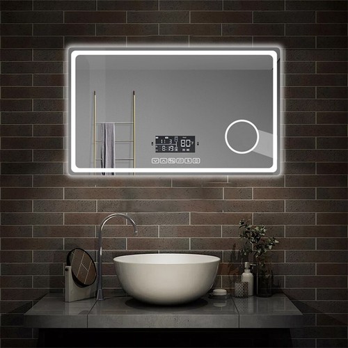Dimmbar badspiegel mit led - dimmbar,
