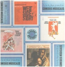 LP-BOX Barbara Streisand / Audrey Hepburn / Natalie Wood / a.o. Les 4 Plus Gran