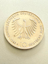 BRD 10 DM Arthur Schopenhauer 1988 / D  Gedenkmünze             NR: 172