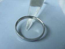 2,4 mm schmale Edelstahl Fingerring glänzend Ring SIZE 16,5-21,5 mm