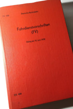 Fahrdienstvorschrift DV 408 (FV), Reichsbahn 1970, DDR