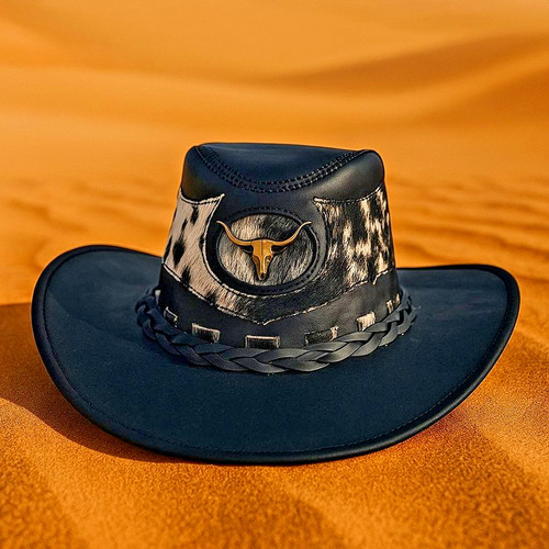 Cowboyhut aus rindsleder - cowboyhut,