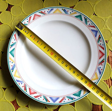 V&B  INDIAN LOOK   Frühstücksteller Ø 20,8 cm   sehr gut  VILLEROY&BOCH