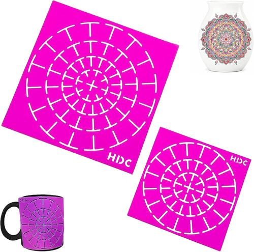 Dot painting schablonen set - painting,