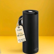 Isolierkanne Thermoskanne 1 Liter SILBERTHAL Kanne Für Kalt Und Warmgetränke 
