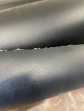 Hypalon beschichtet mit Kevlar flammhemmendem Stoff schwarz 50x150cms
