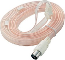 1,75m UKW Wurfantenne Koaxial Kupplung Zimmerantenne Radio AM/FM DVB-T Antenne