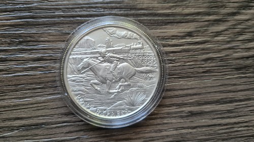 1oz silber 999 pony express - silber,