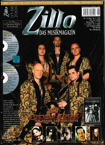 Zillo 2008 musik magazin - zillo,
