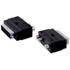 Scart Adapter Stecker zu Cinch
