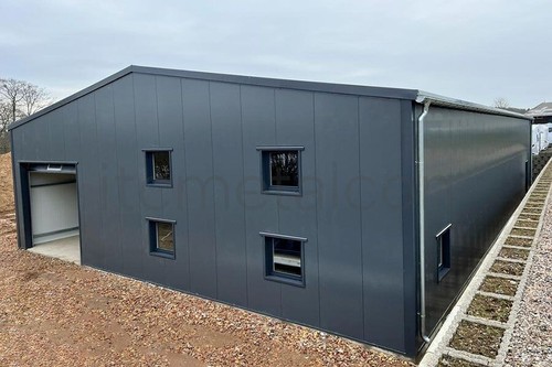 Isolierte stahlhalle 20x30x5m - isolierte,