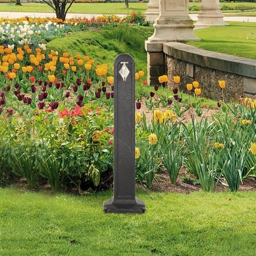 Wasserzapfsäule anthrazit - wasserzapfsäule,