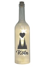 LED-Flasche mit Motiv, Kölner